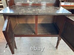 Antique Washstand Marble Top