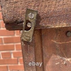 Antique Washstand Solid Wood Westlake Style Moldings Drawer Cupboard Storage