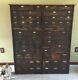 Antique Watch Makers 76 Drawer Cabinet 61 3/4h X 50 1/2w X 13 1/4d