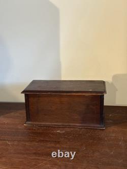 Antique Watchmaker's Parts Cabinet & Contents Roskopf Movement c. 1900 Rae