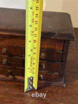 Antique Watchmaker's Parts Cabinet & Contents Roskopf Movement c. 1900 Rae
