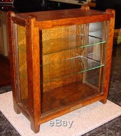 Antique West Gum Co oak chewing gum counter top display case-15433