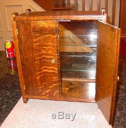 Antique West Gum Co oak chewing gum counter top display case-15433