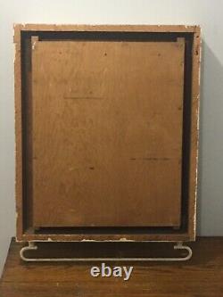 Antique White Wood Medicine Cabinet With Mirror And Towel Bar 3 Shelves