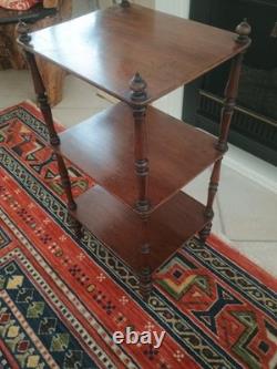 Antique William 1V Mahogany Whatnot Circa 1830
