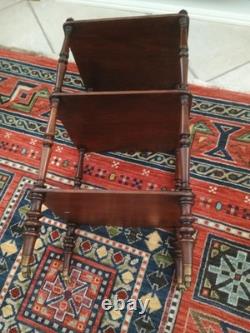 Antique William 1V Mahogany Whatnot Circa 1830