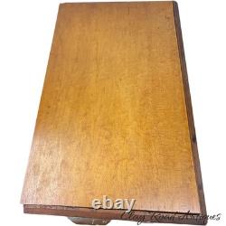 Antique Willimantic victorian Birdseye spool cabinet four drawer country store