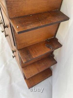 Antique Wood Apothecary