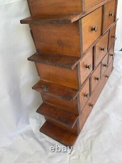 Antique Wood Apothecary