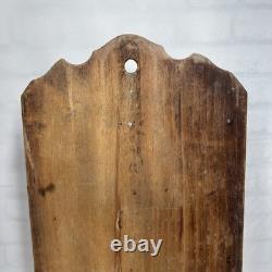 Antique Wood Apothecary Spice Cabinet 9 Metal Labeled Drawers 18.5 x 10