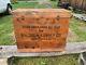 Antique Wood Crate Walter M Lowney Co. Boston Mass. Transformed Into A Cabinet