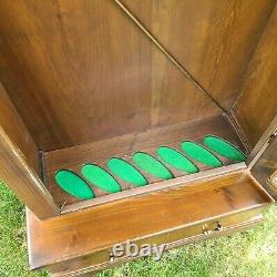 Antique Wood Gun Cabinet