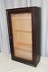 Antique Wood Medicine Apothecary Cabinet Wall /counter Cupboard W Glass