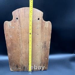 Antique Wooden 8 Drawer Spice Cabinet Box Cupboard Apothecary Chest Hang 17 3/4