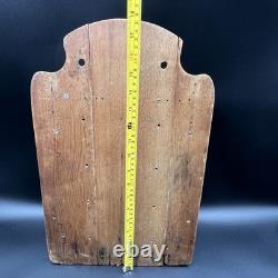 Antique Wooden 8 Drawer Spice Cabinet Box Cupboard Apothecary Chest Hang 17 3/4