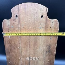Antique Wooden 8 Drawer Spice Cabinet Box Cupboard Apothecary Chest Hang 17 3/4