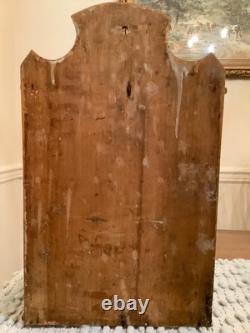 Antique Wooden Apothecary Spice Chest Cabinet 8 Drawers Primitive Farmhouse
