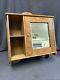 Antique Wooden Bathroom Cabinet Wall Cabinet Medicine Cabinet With Beveled Mirror