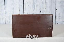 Antique Wooden Cabinet Rustic Wood Wall Cabinet Vintage Style Hanging Locker