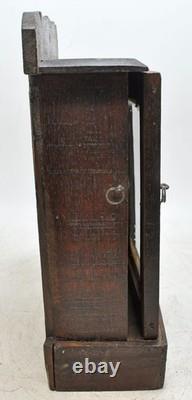 Antique Wooden Small Kitchen Cabinet Original Old Hand Crafted