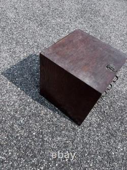Antique Wooden Tabletop Cabinet Drawer Jewelry Collector Apothecary Victorian