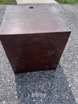 Antique Wooden Tabletop Cabinet Drawer Jewelry Collector Apothecary Victorian