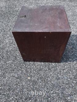 Antique Wooden Tabletop Cabinet Drawer Jewelry Collector Apothecary Victorian