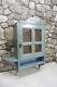 Antique Wooden Wall Cabinet Bathroom Cabinet Medicine Cabinet Shabby Chic Blue