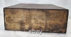 Antique Yawman And Erbe 2 Drawer Wood Card Catalog Index File Cabinet Oak