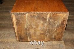 Antique c. 1900 Yawman & Erbe Receipts Bills Letters Dovetailed Oak File Cabinet