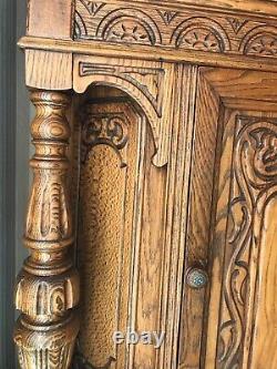 Antique cabinet/jacobean hutch