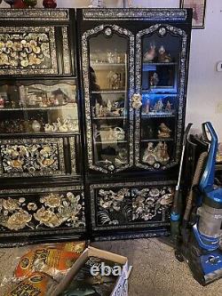 Antique china cabinet 5 Piece set