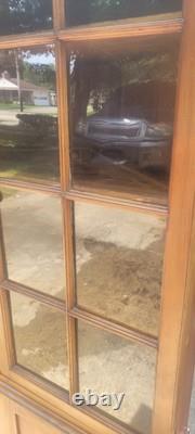 Antique corner hutch