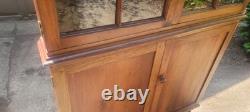 Antique corner hutch
