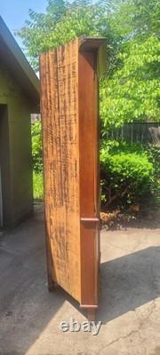 Antique corner hutch