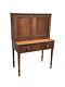 Antique Country Mahogany Drop Front Desk 2 Pc Country Project 1840s Barn Find