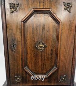 Antique french apothecary cabinet furniture 19th century woodwork