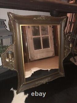 Antique medicine cabinet mirror vintage