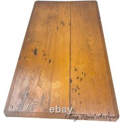 Antique merricks victorian walnut spool cabinet five drawer country store