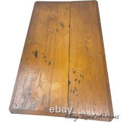 Antique merricks victorian walnut spool cabinet five drawer country store