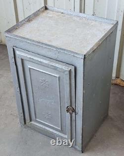 Antique or Vintage Pie Safe 20 Jelly Cabinet Tin Metal Countertop