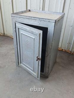 Antique or Vintage Pie Safe 20 Jelly Cabinet Tin Metal Countertop