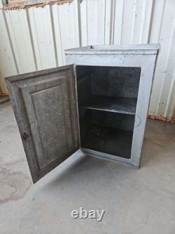 Antique or Vintage Pie Safe 20 Jelly Cabinet Tin Metal Countertop