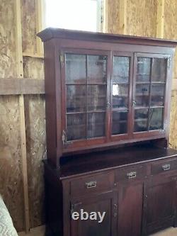 Antique pa dutch cupboard