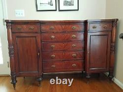 Antique solid mahogany buffet PRICE REDUCED