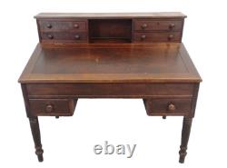 Antique walnut 19th shop keepers hardware store cabinet desk country store