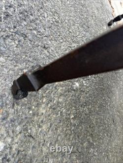 Antique wood cabinet curved glass Great Display Cabinet