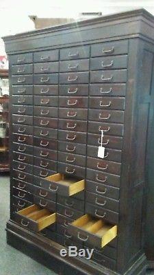 Apothecary hardware 72 multi draw filing cabinet