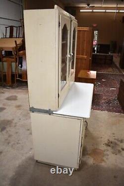 Art Deco Antique Hoosier Kitchen Cabinet