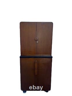 Art Deco Donald Deskey Bar Cabinet for Hamilton Company Rare 1930